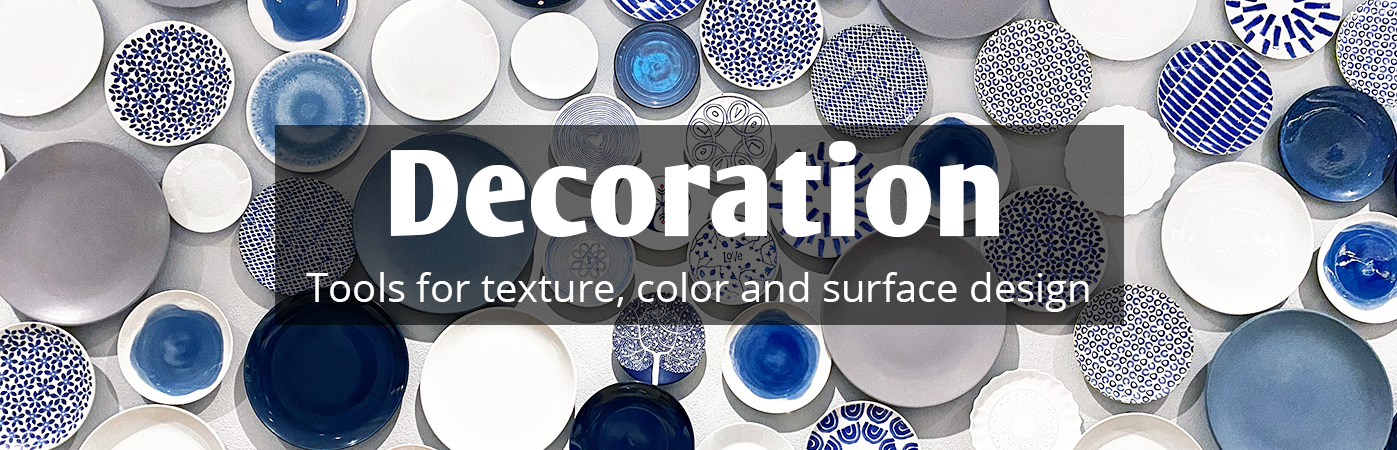 Texture mats for ceramic decoration - The Ceramic Shop