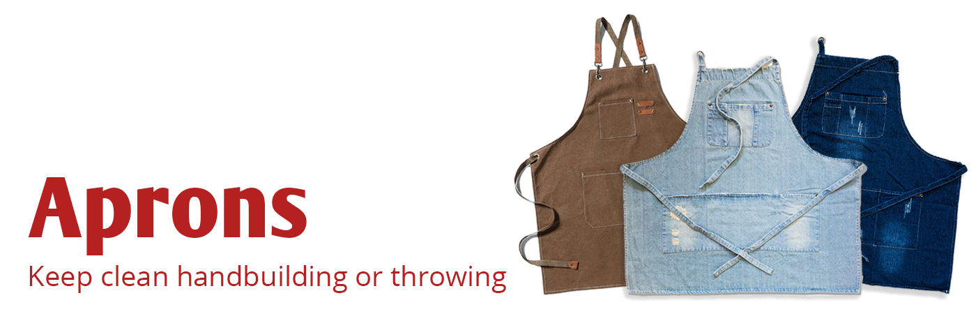aprons, apron, clay apron, claypron, ceramic apron