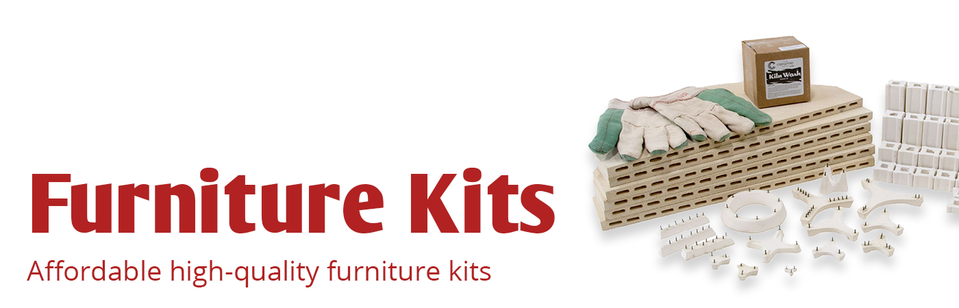 kiln furniture, furniture kits, kiln shelves, kiln posts