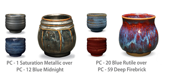 Amaco Potter's Choice Cone 5/6 Glazes – Sounding Stone