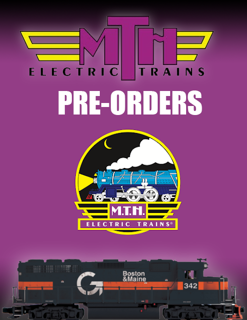 *MTH PREORDERS