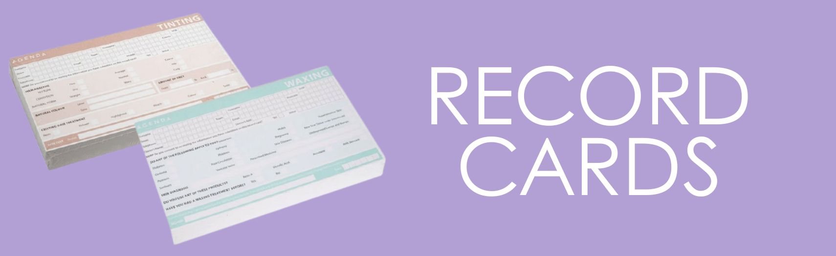 Stationery : Record Cards