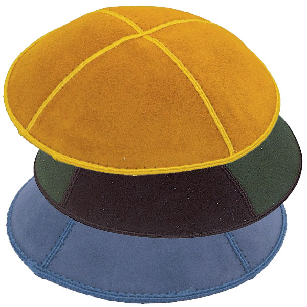 Suede Kippahs