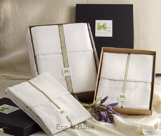 hemp bedlinen gift boxed