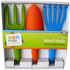 Childs gardening hand tools