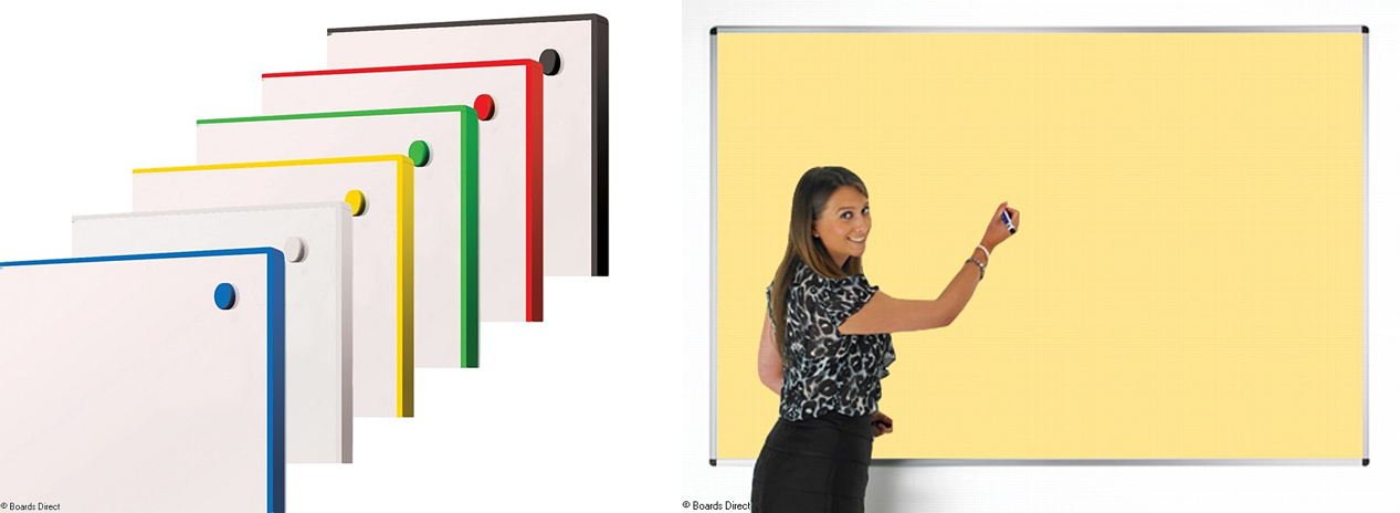 Coloured Whiteboards