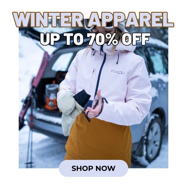 Save 70% off on Select Winter Apparel