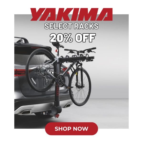 20% Off Select Yakima Racks