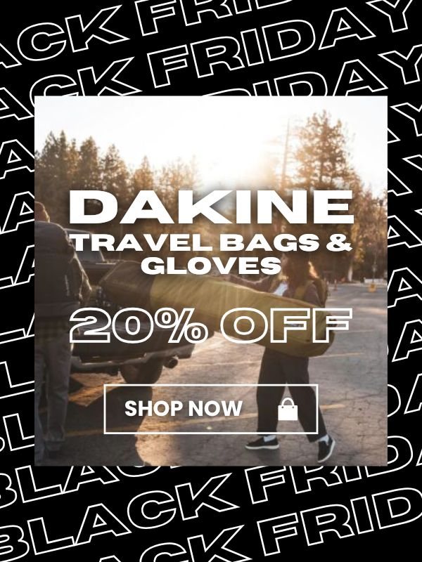 20% off Dakine Travel Bags & Gloves Black Friday Sale at Suburban Sports