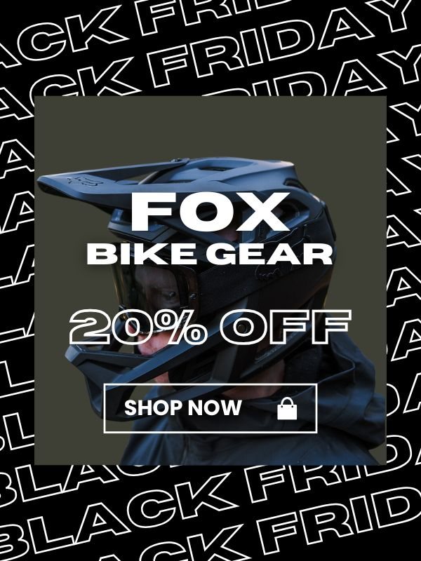 20% off Fox Bike Gear Black Friday Sale at Suburban Sports