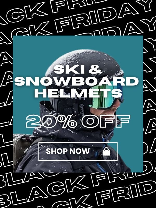 20% Off Ski & Snowboard Helmets Black Friday Sale