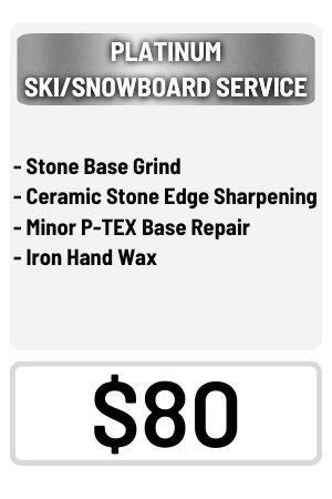 Platinum Ski/Snowboard Service - $80