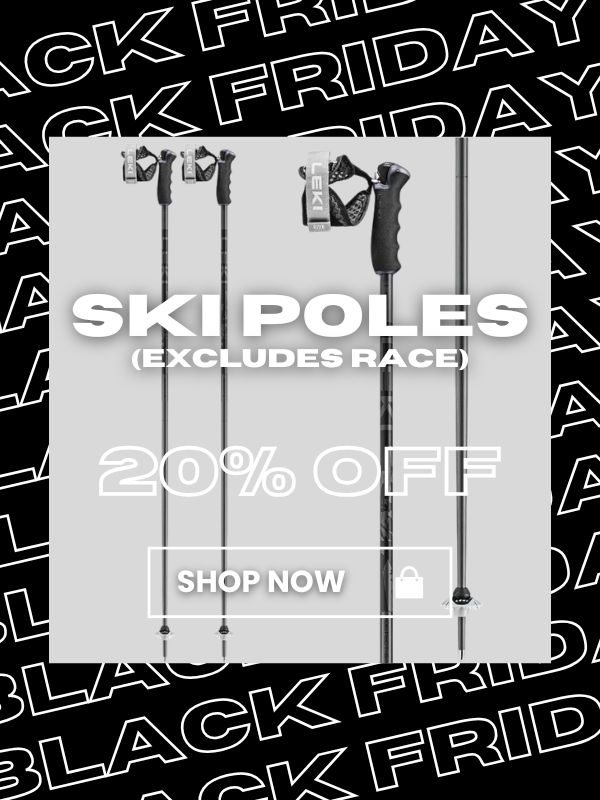 20% off Ski Poles All Mountain poles Black Friday sale at Suburban Sports