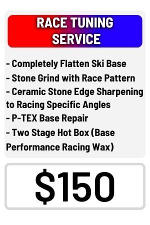 Race Ski Tuning Service - $150