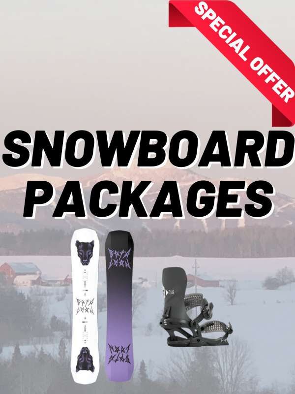 Snowboard Packages at Suburban Sports