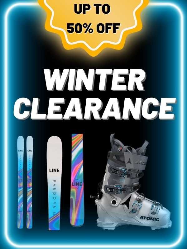 Winter Clearance up to 50% off at suburban sports