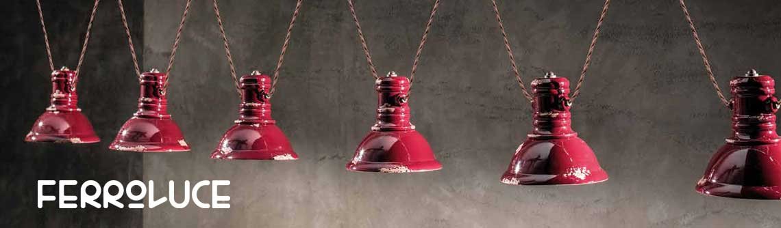 Italian Ceramic Lighting by Ferroluce