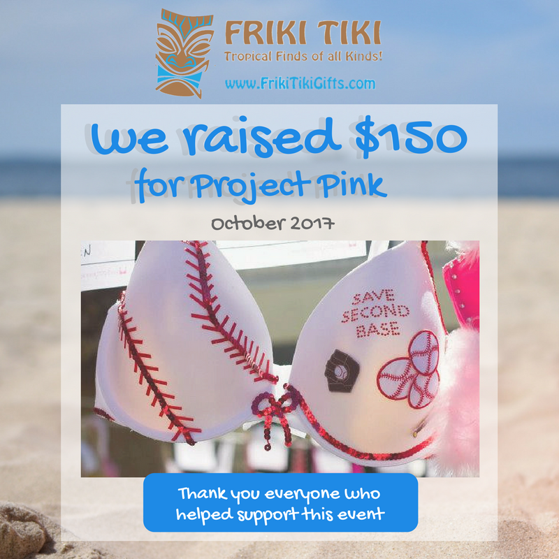 We raised $150 for local women's mammogram fund