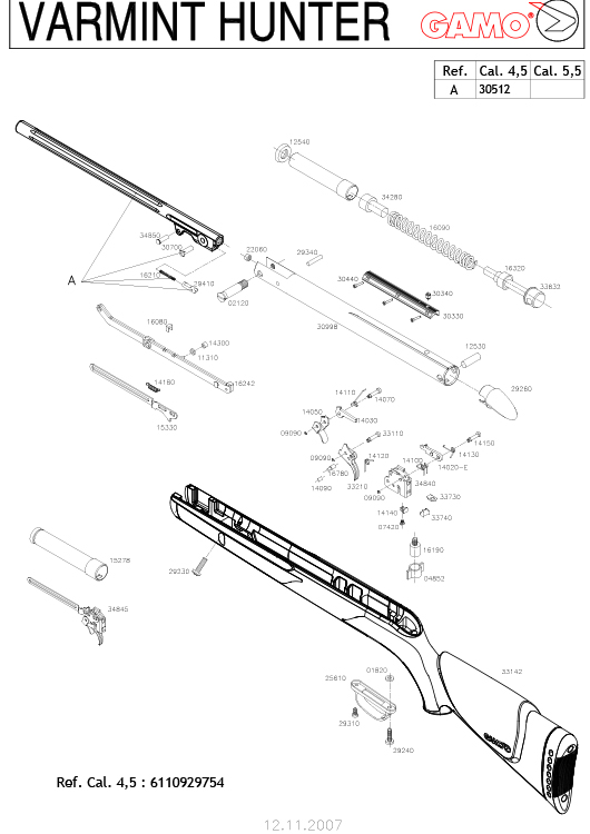 Gamo Pt 85 Parts Diagram | Reviewmotors.co