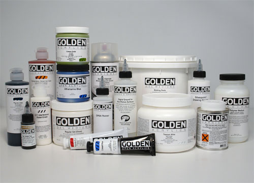 Golden Airbrush Medium, 8oz.