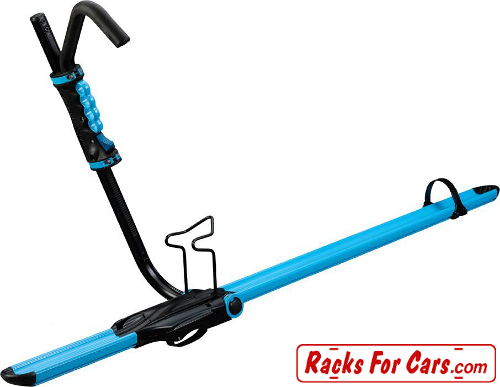 Rockymounts Brass Knuckles - the lowest profile upright bike rack on the market