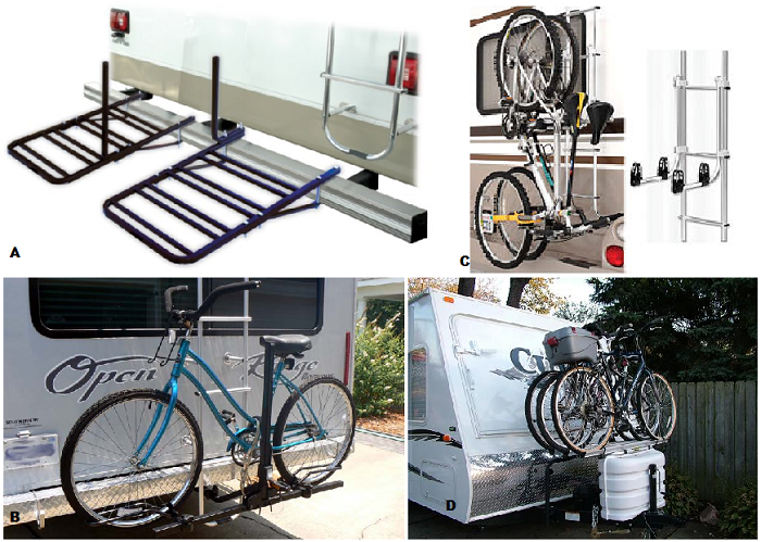 trailer bike rack