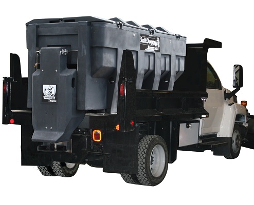 SaltDogg V Box Electric Spreader Salt Sander Angelo's Supplies SaltDogg V Box Electric Spreader Salt Sander Angelo's Supplies