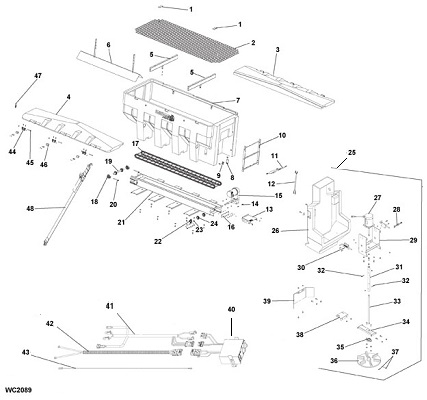SaltDogg SHPE3000CH Spreader Schematic