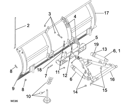 Meyer Two Meter Plows Parts Angelo's Supplies Meyer Two Meter Plows Parts Angelo's Supplies