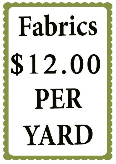 Sale Fabric 12.00 Per Yard