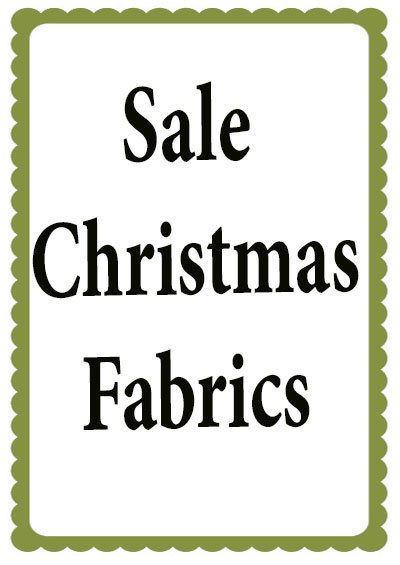 Sale Christmas Fabrics
