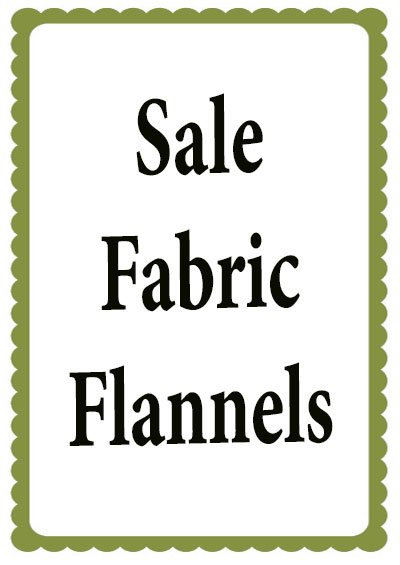 Sale Fabric Flannel