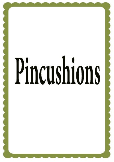 Pincushions