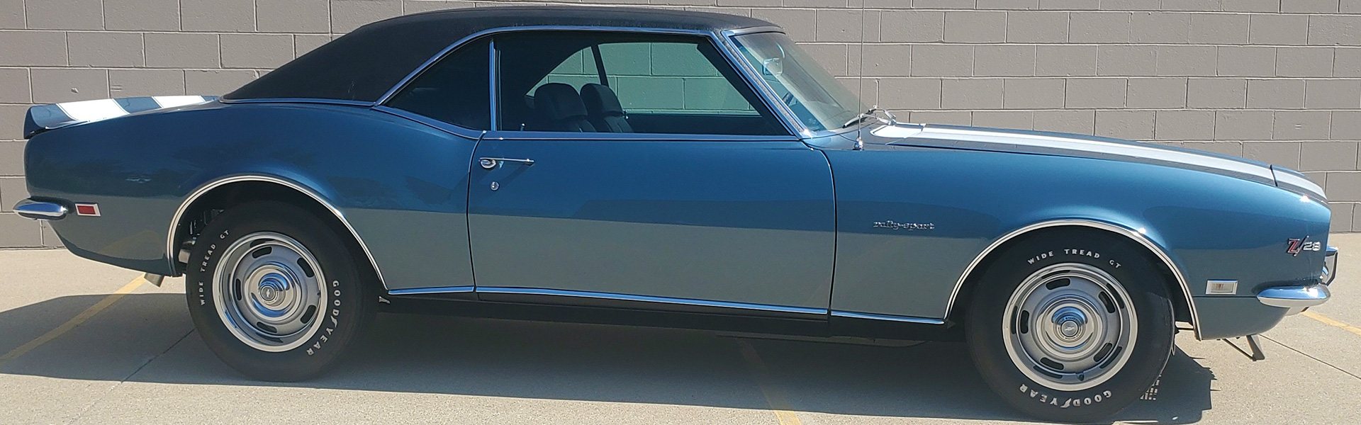 1968 Camaro Z/28 RS 302 Crossram M22 4.88 Teal Blue