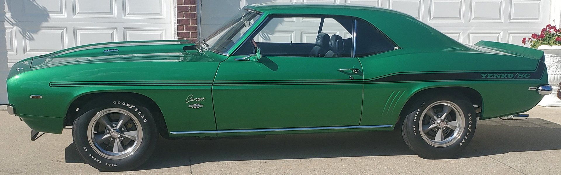 1969 Camaro Yenko 427 4-Speed 4.10 Rally Green