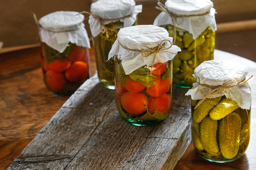 Pickled Vegetables, Salads