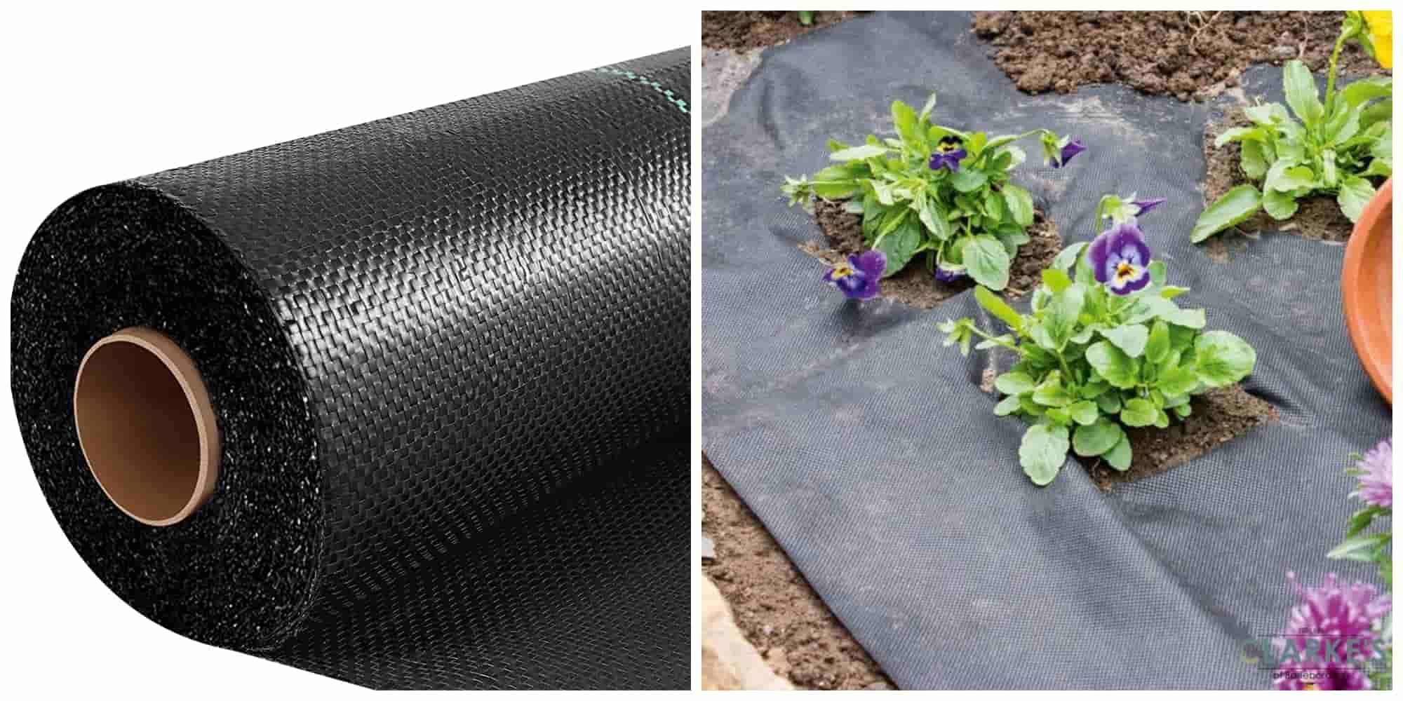 time saving products: weed control fabric