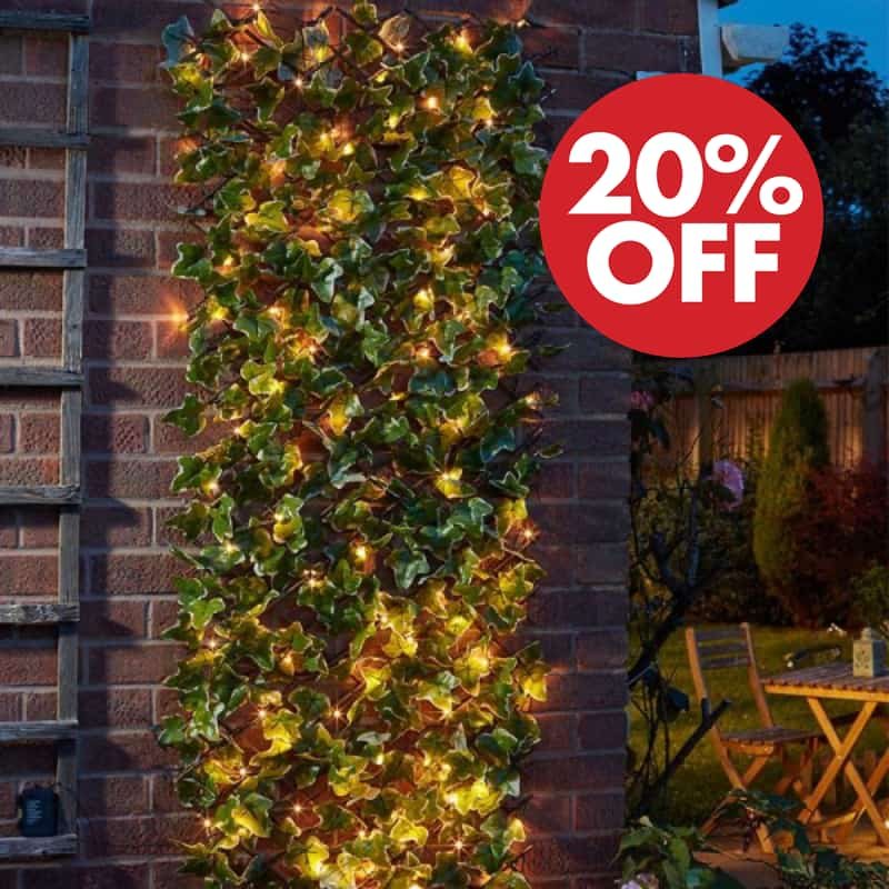Save Big: Enjoy 20% Off and More on Artificial Trellises & Screens!