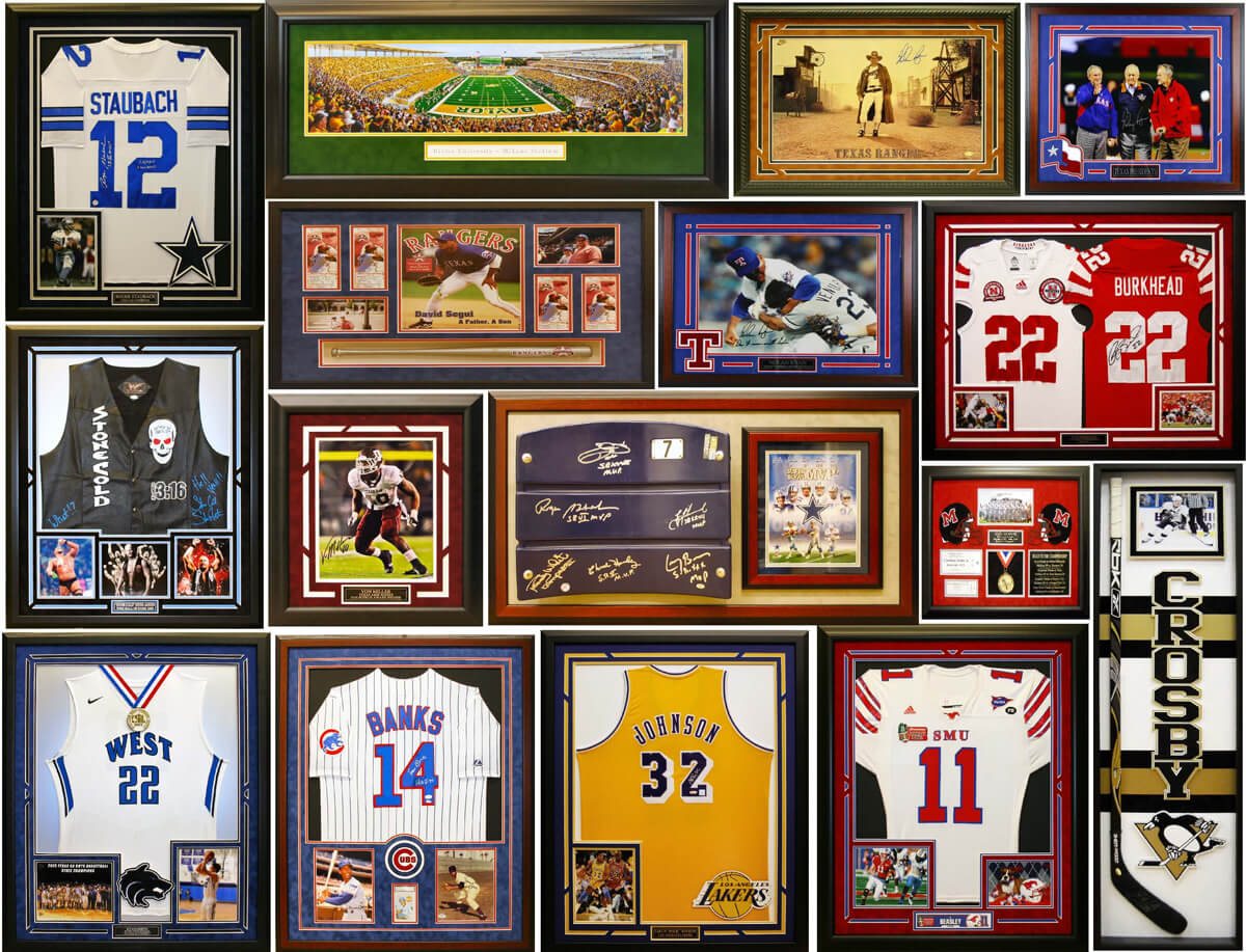 Jersey Custom Framing - B&C Custom FramingB&C Custom Framing