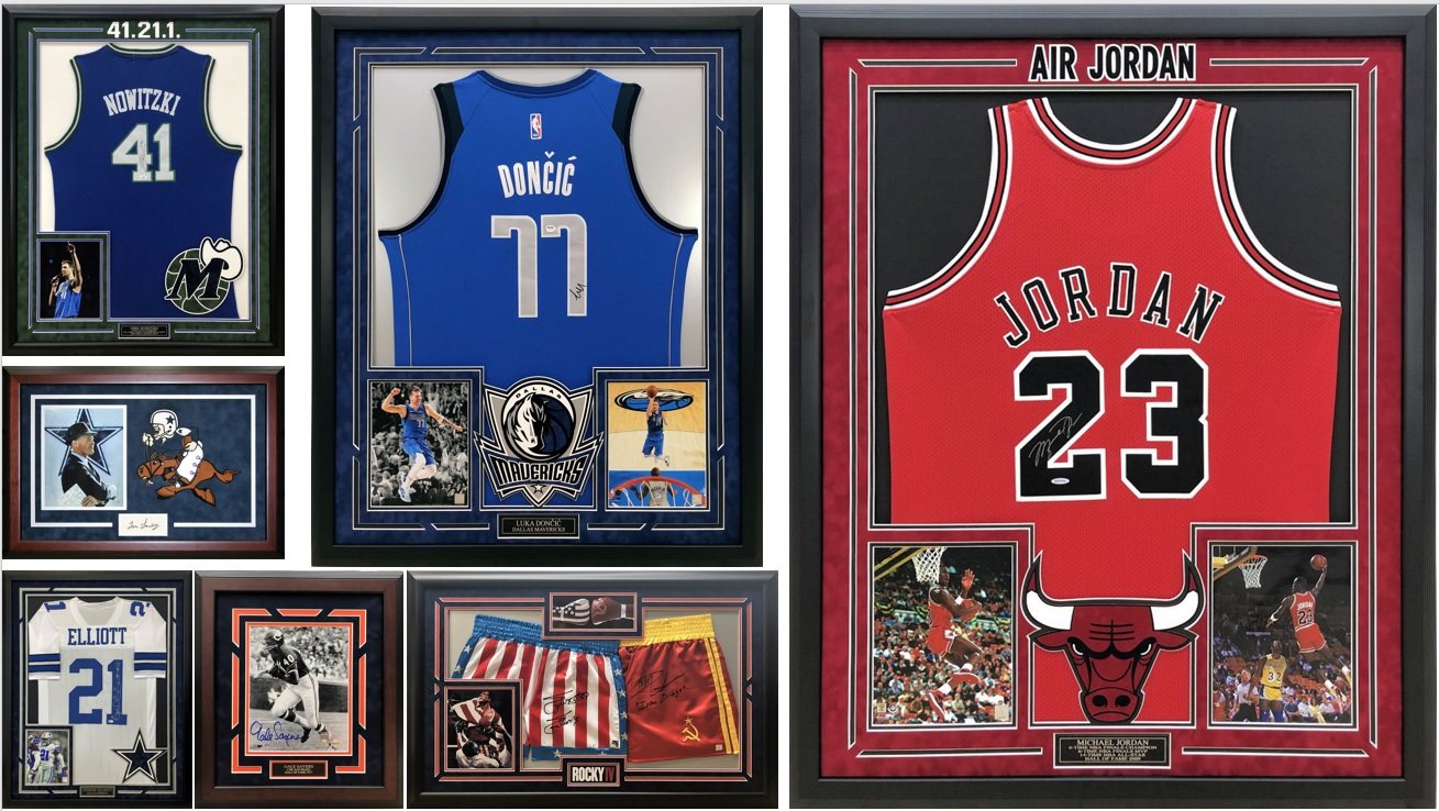 Custom Framing Sports Jerseys & Memorabilia Fort Lauderdale