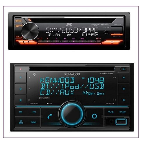 INDASH RADIO NO SCREEN