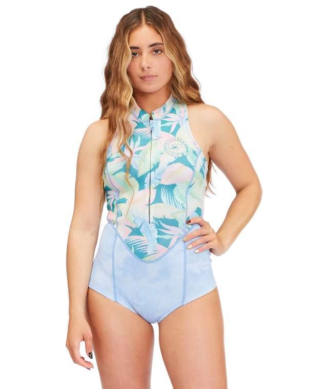 This is a billabong sleeveless spring wetsuit