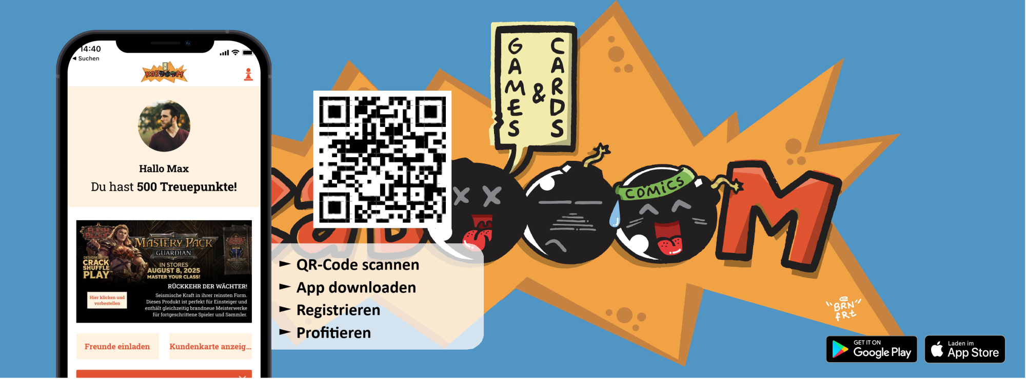 Hol dir die Loyalty App!