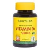 Nature's Plus vitamin D3 5000 softgels product image