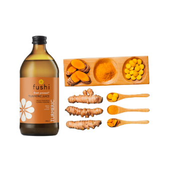 Product shot of Fushi Turmeric Juice