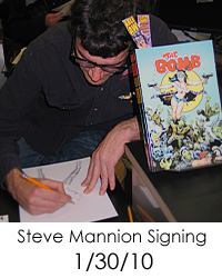 Steve Mannion signing at FPNYC
