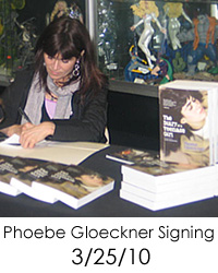 Phoebe Gloeckner signing at FPNYC