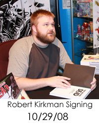 Robert Kirkman signing at FPNYC