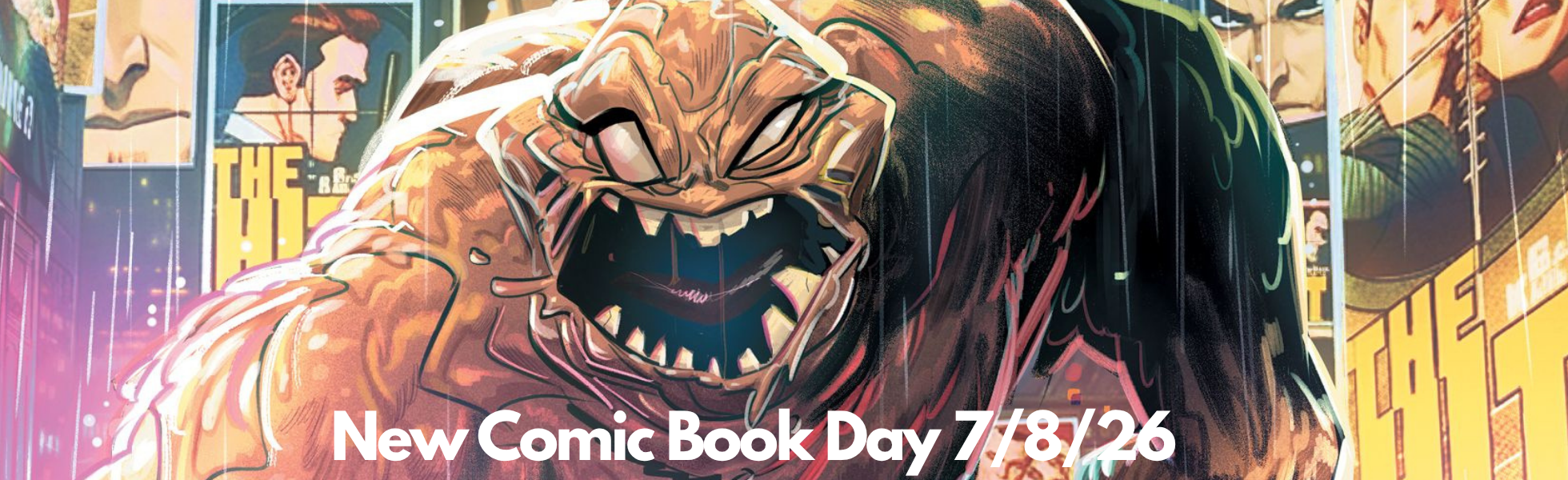 New Comic Book Day July 8th 2026