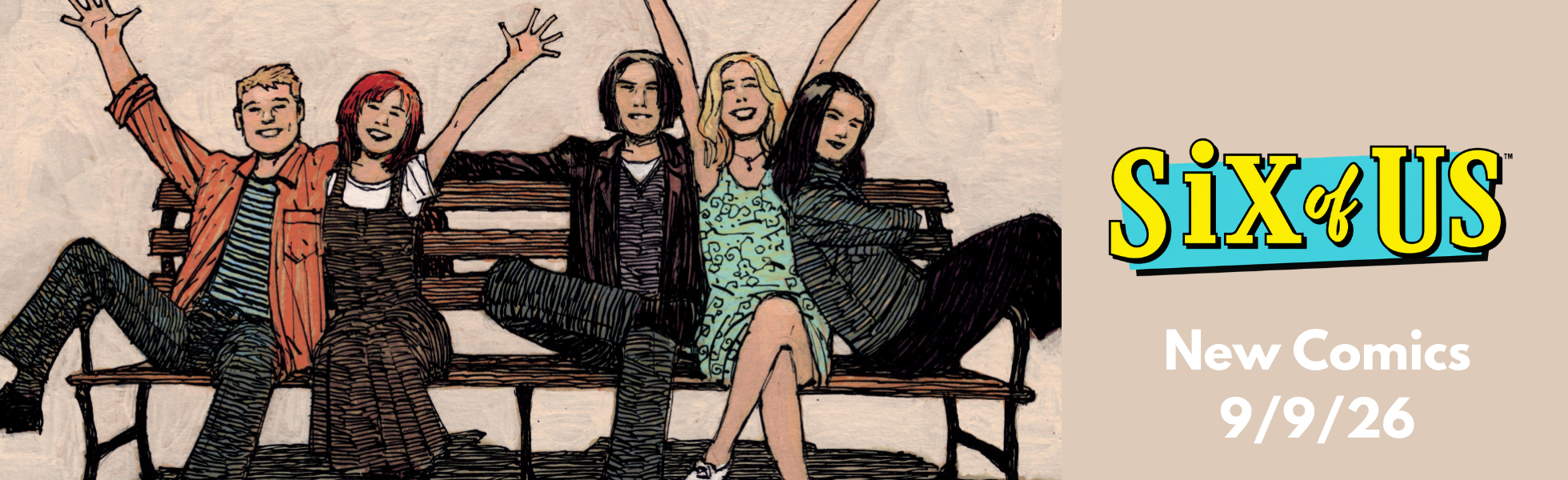 New Comics available September 9th